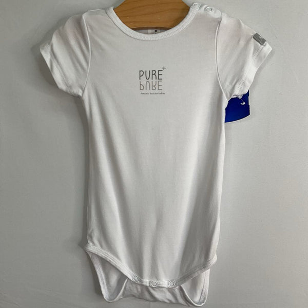 Size 9-12m: Bamboom White Bamboo Onesie