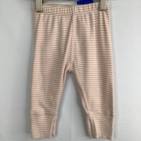 Size 3-6m (60): Hanna Andersson Pink/White Striiped Cozy Pants