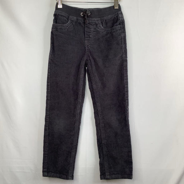 Size 6-7 (120): Hanna Andersson Grey Corduroy Drawstring