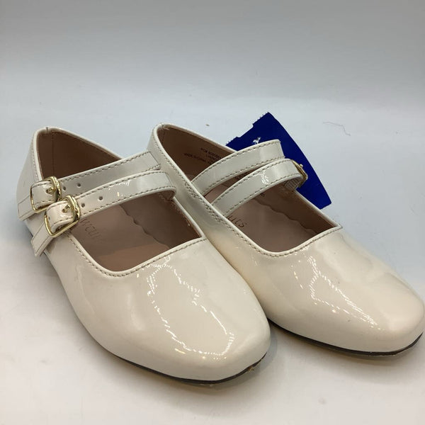 Size 9: Crewcuts White Mary Janes