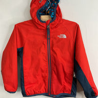 Size 3: The North Face Navy/Red Fleece Lined Windbreaker