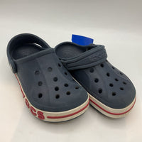 Size 12: Crocs Navy/White/Red Adjustable Strap Sandals REDUCED