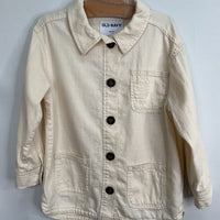 Size 5: Old Navy Cream Button-Up Shirt