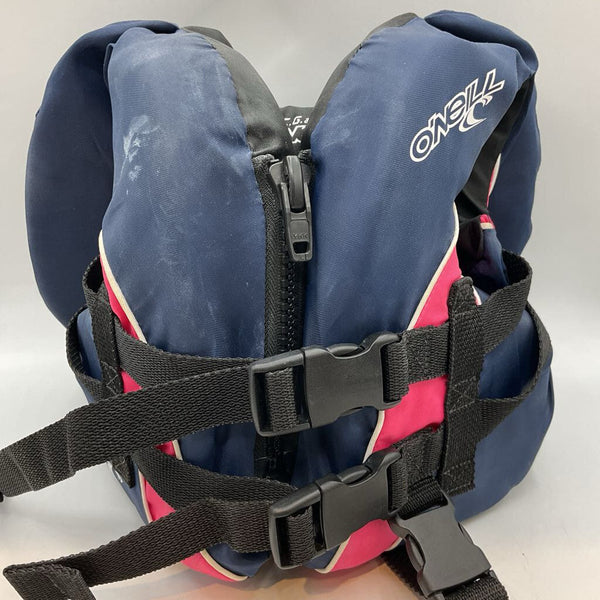 Size ~30lbs (infant): O'Neill Navy/Pink Life Vest REDUCED