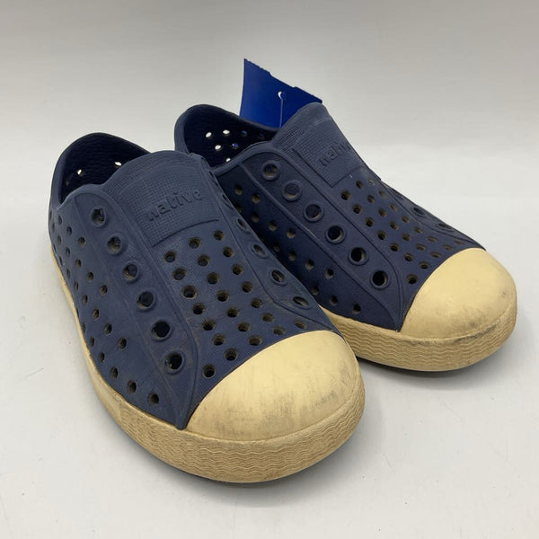 Size 7: Native Navy/White Perforated Slip-On Shoes