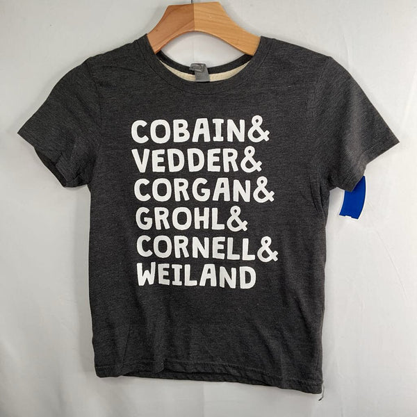 Size 8-10: Grey/White Rock Legends T-Shirt