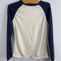 Size 5: Old Navy White/Navy Rash Guard REDUCED