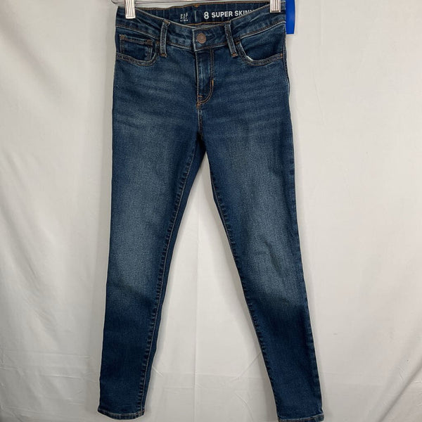 Size 8: Old Navy Blue Adjustable Waist Jeans