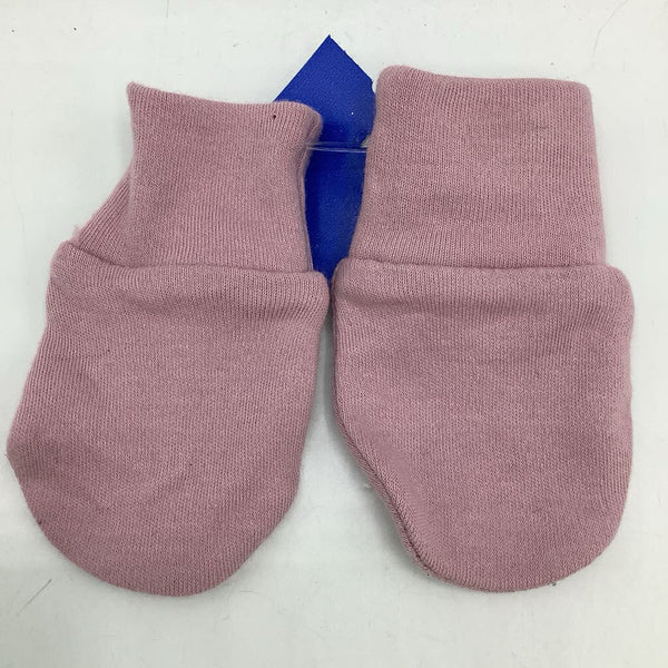 Size NB: Pink Scratch Mitts