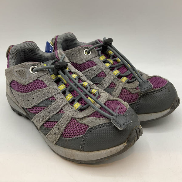 Size 11: Columbia Lavender Grey Toggle Shoes