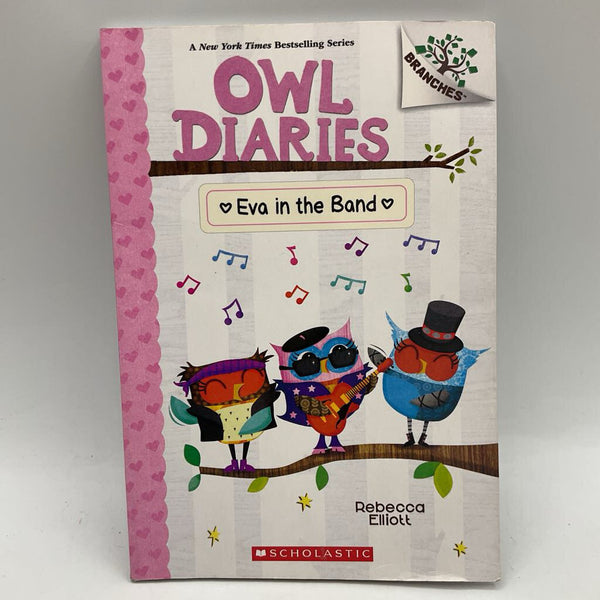 Owl Diaries Eva in the Band (paperback)