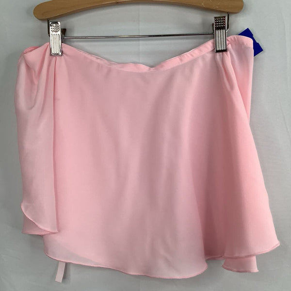 Size 6-8: Pink Dance Skirt - Tie Around