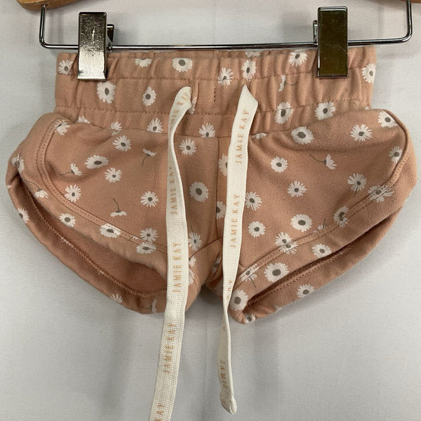 Size 0-3m: Jamie Kay Pink/White Floral Shorts