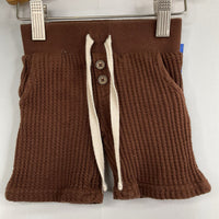 Size 3-6m: Jamie Kay Brown Waffle Knit Shorts