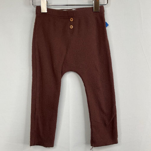 Size 9-12m: Zara Brown Ribbed Cozy Pants