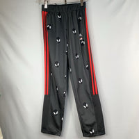 Size 10-12: Adidas Grey/Red/Black Spider-Man Track Pants NEW w/ Tags