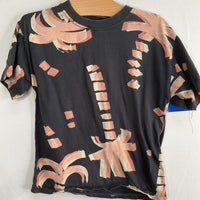 Size 6: Zara Grey/White/Pink Palm Trees T-Shirt
