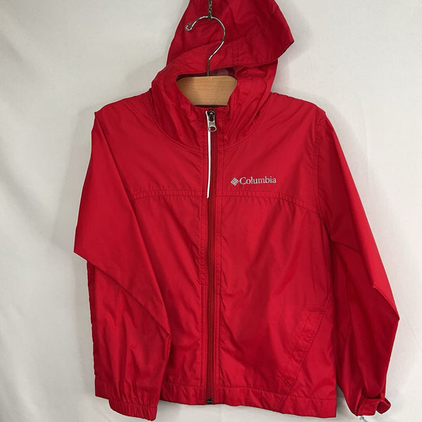 Size 4-5: Columbia Red Rain Coat