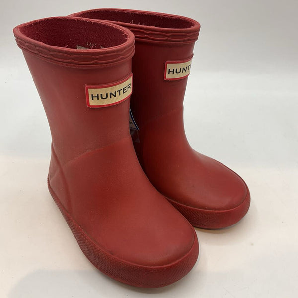 Size 5-6: Hunter Red Rain Boots