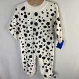 Size 12-18m: White/Black Dalmatian Costume Romper