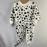 Size 12-18m: White/Black Dalmatian Costume Romper
