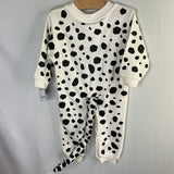 Size 12-18m: White/Black Dalmatian Costume Romper