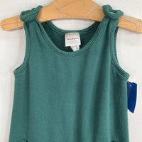 Size 18-24m (80): Hanna Andersson Green French Terry Overalls