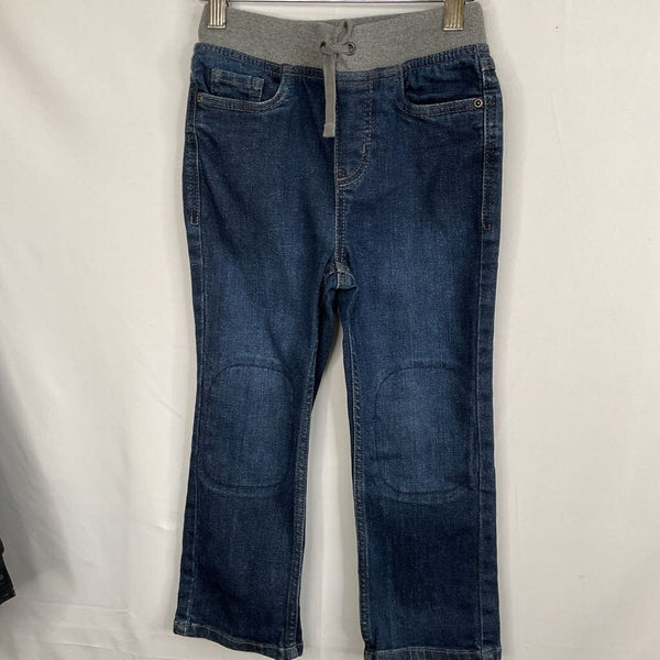 Size 5 (110): Hanna Andersson Blue Drawstring Jeans