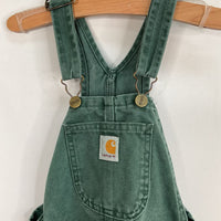 Size 6-7: Carhartt Green Overalls