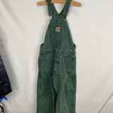Size 6-7: Carhartt Green Overalls