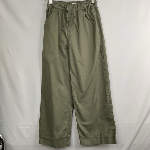 Size 10-12: Zara Green Drawstring Pants