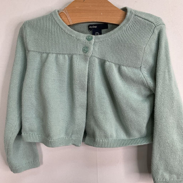 Size 12-18m: Gap Blue Button-Up Cardigan