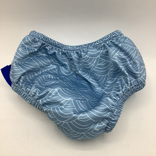 Size 6m: Green Sprouts Two Tone Blue Swim Diaper