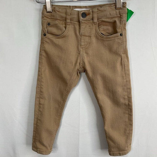 Size 18-24m: Zara Khaki Adjustable Waist Jeans