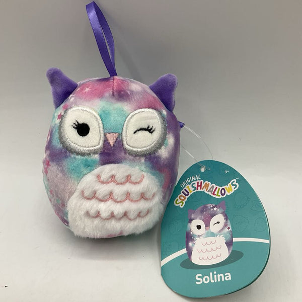 Squishmallows Purple/Blue Owl Mini Plush