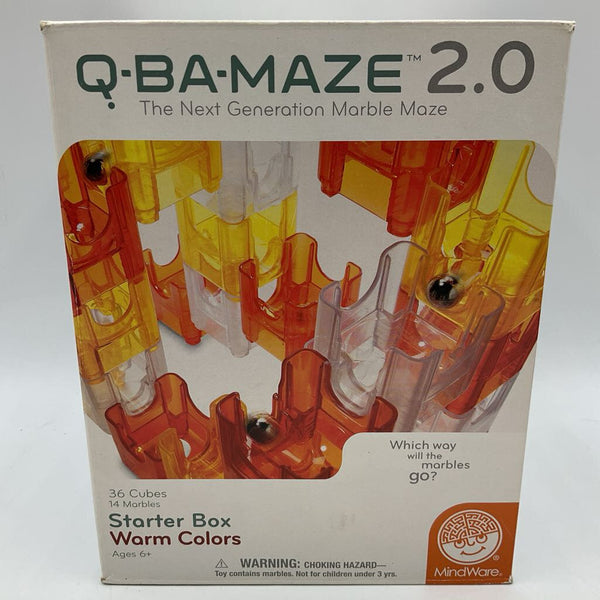 Q-Ba-Maze 2.0 Starter Set Warm Colors AS IS