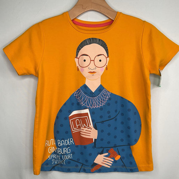 Size 10: Piccolina Yellow/Colorful Ruth Bader Ginsburg T-Shirt
