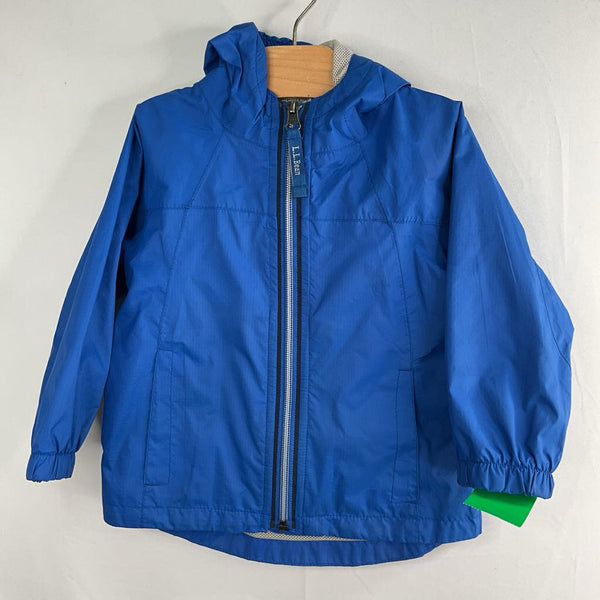 Size 6-12m: LLBean Blue Mesh Lined Rain Coat