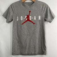 Size 10-12: Nike Grey/Red Air Jordan T-Shirt
