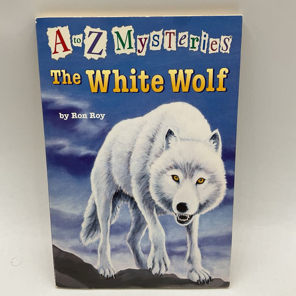 A to Z Mysteries: The White Wolf (paperback)