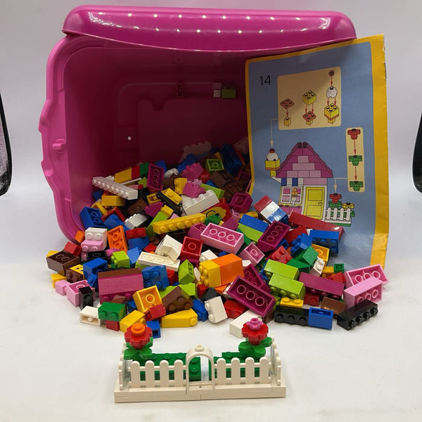 Pink LEGO Brick Box