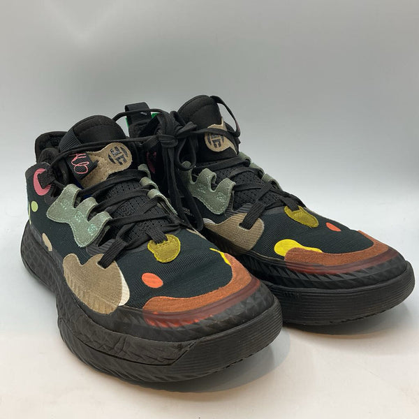 Size 4.5-5Y: Nike Black/Colorful James Harden Futurenatural Lace-Up Sneakers