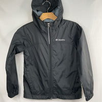 Size 8: Columbia Black Rain Coat