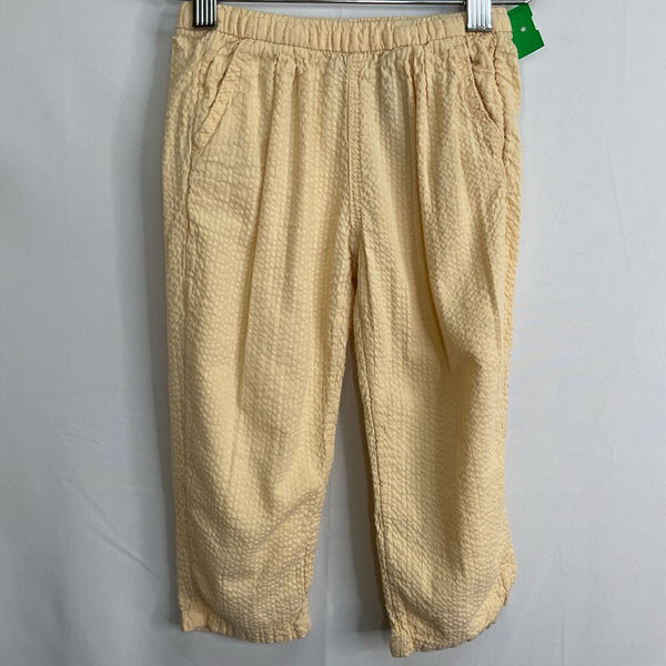 Size 2: H&M Yellow Seersucker Soft Waist Pants