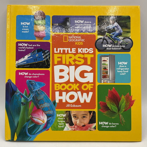 National Geographic: Little Kids First Big Book of How (hardcover)