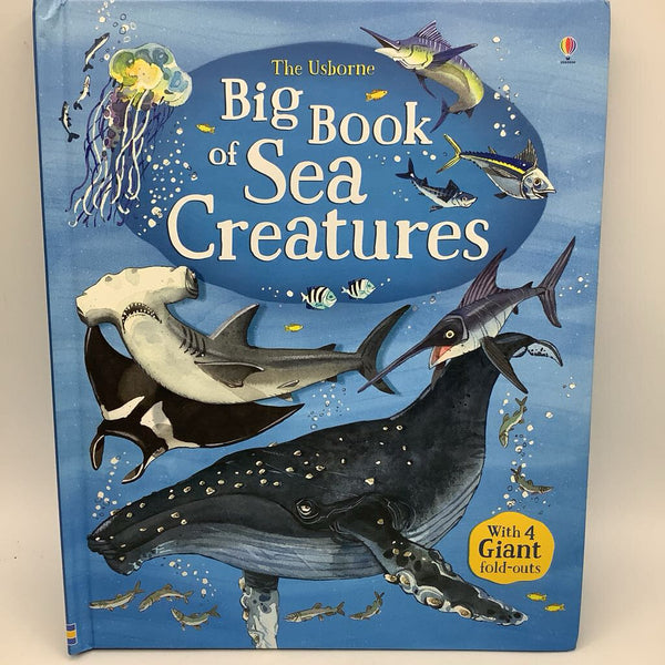 The Usborne Big Book of Sea Creatures (hardcover)