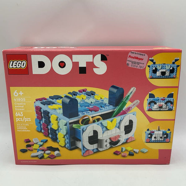 LEGO DOTS Creative Animal Drawer NEW