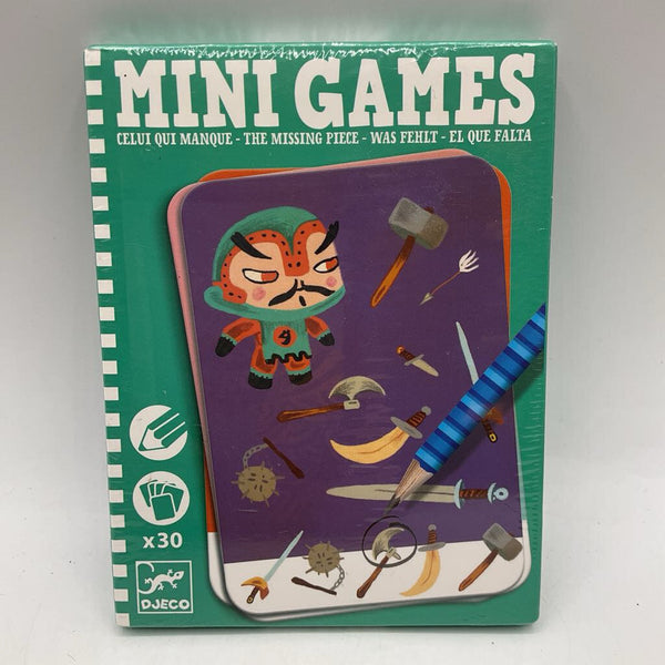 Djeco Missing Piece Mini Games NEW