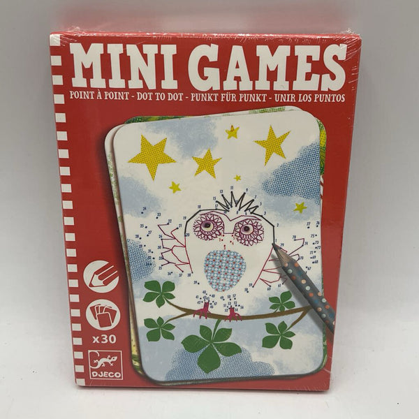 Djeco Dot to Dots Mini Games NEW
