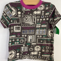 Size 2: Tucker + Tate Grey/Multicolor Utility Swtiches T-Shirt